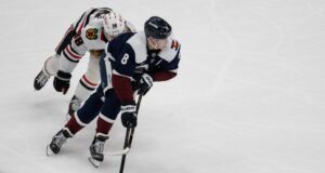 Colorado Avalanche derrota a los Chicago Blackhawks 3-1 en el Ball Arena