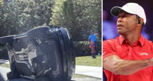 Tiger Woods arrestado en la escena del accidente por DUI, policía de Florida