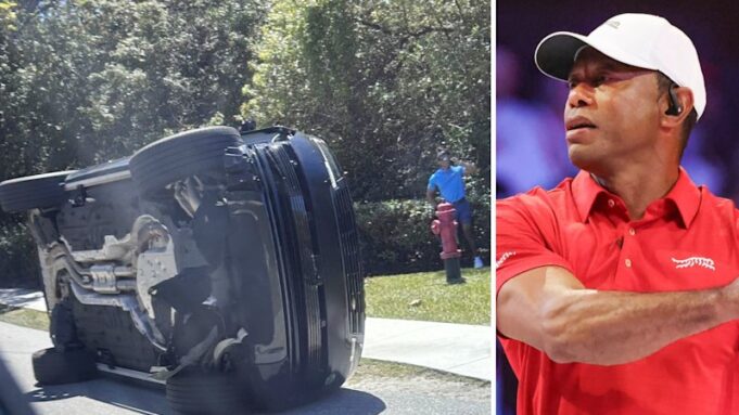 Tiger Woods arrestado en la escena del accidente por DUI, policía de Florida