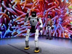 Dentro del futurista Robot Mall de Beijing