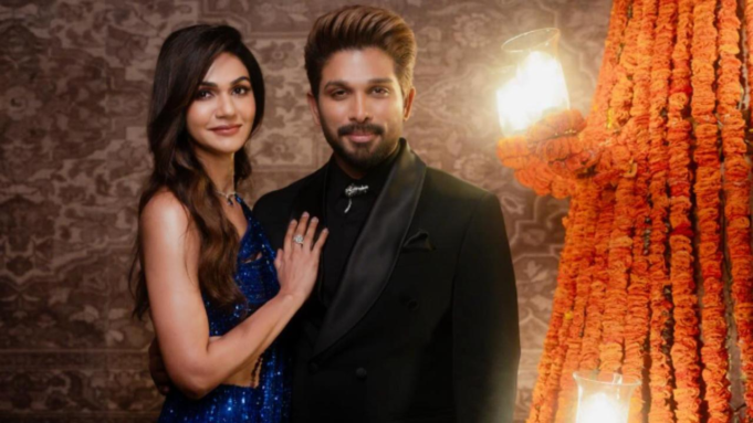 Allu Arjun escribe conmovedor deseo de aniversario para Sneha Reddy