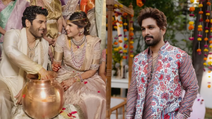 Allu Sirish revela cómo Allu Arjun lo preparó para el caos del día de la boda