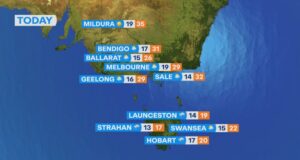 Pronóstico del tiempo nacional para el miércoles 11 de marzo