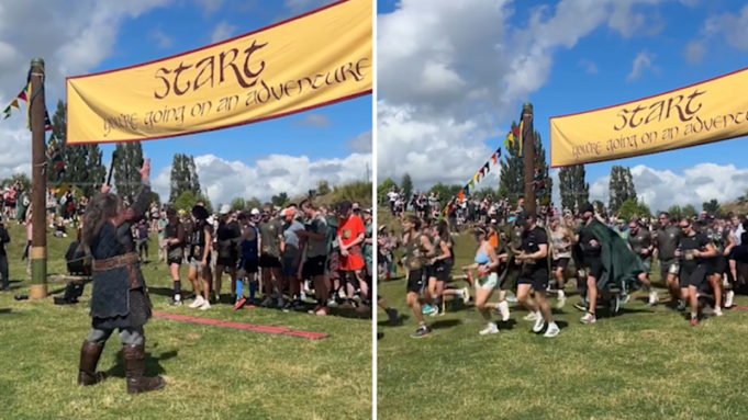 El maratón ‘Halfling’ de la Tierra Media de Nueva Zelanda atrae a una multitud agotada