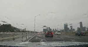 Perth azotada por el día más lluvioso en seis meses