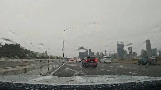 Perth azotada por el día más lluvioso en seis meses