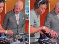 El rey Carlos prueba suerte como DJ