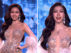 A concursante de Miss Grand Tailandia se le caen los dientes en el escenario