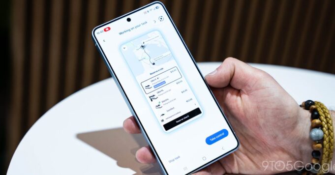Gemini implementa la automatización de aplicaciones de Android en el Galaxy S26