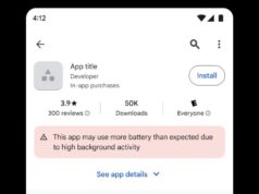 Google ahora denuncia aplicaciones de Android que agotan la batería