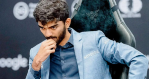 D Gukesh Held empató ante Parham Maghsoodloo en el Internacional de Praga