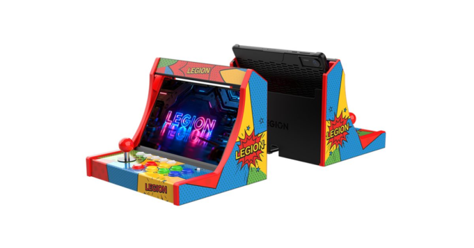 Lenovo lanza una increíble base arcade para Legion Tab (Galería)