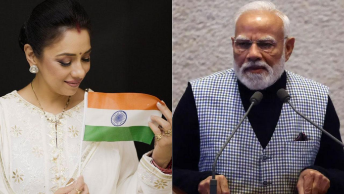 Rupali Ganguly agradece al primer ministro Modi y al ejército indio en medio del conflicto entre Estados Unidos e Irán
