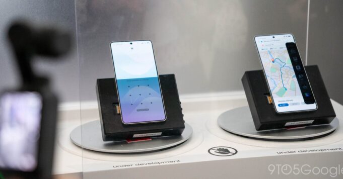 Samsung muestra una pantalla de privacidad parcial y paneles más brillantes en el MWC