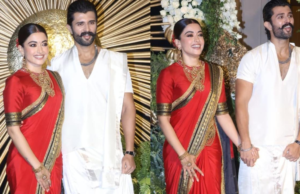 Vijay Deverakonda se burla de los paparazzi en la recepción: “Pasaremos a la clandestinidad en silencio”