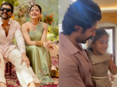 Ver: Los recién casados Vijay y Rashmika invitan a una joven fan a comer a casa