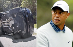Woods acusado de DUI, detenido durante 8 horas después del accidente