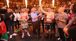 Tim Tszyu aplasta a Denis Nurja para preparar una potencial mega pelea con Errol Spence Jr.