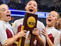 Oklahoma gana el cuarto título de gimnasia femenina de la NCAA en 5 años