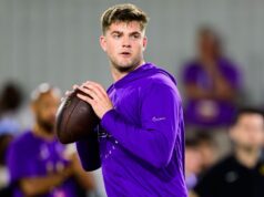 Se anima al OC de los Saints, Doug Nussmeier, a pasar el draft con su hijo, Garrett