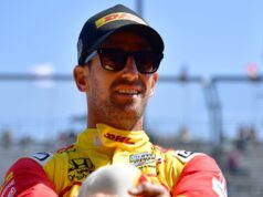 Romain Grosjean golpea sin darse cuenta a un pájaro durante la carrera de Indy 500