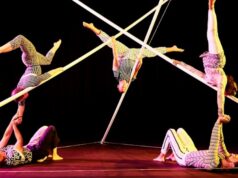 Compañía acrobática presenta un nuevo espectáculo para el festival
