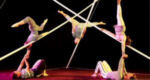 Compañía acrobática presenta un nuevo espectáculo para el festival