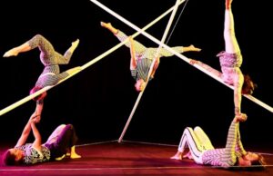 Compañía acrobática presenta un nuevo espectáculo para el festival
