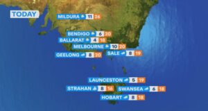 Pronóstico del tiempo nacional para el miércoles 8 de abril
