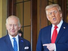 Banderas australianas colocadas por error cerca de la Casa Blanca