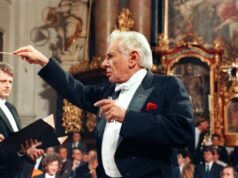 Leonard Bernstein Doc está en movimiento retrato