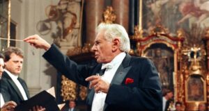 Leonard Bernstein Doc está en movimiento retrato