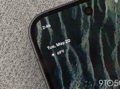 Preparaciones de Pixel At a Glance que muestran pases de Google Wallet cercanos