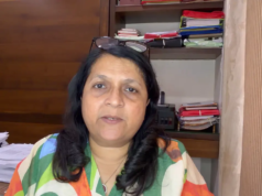 Anjali Damania alega vínculos policiales con el dios Ashok Kharat y busca una investigación