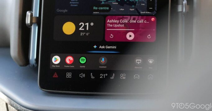 Gemini para Android Auto vuelve al Asistente de Google en un error extraño