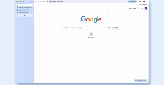 Google Chrome implementa pestañas verticales y modo de lectura en pantalla completa