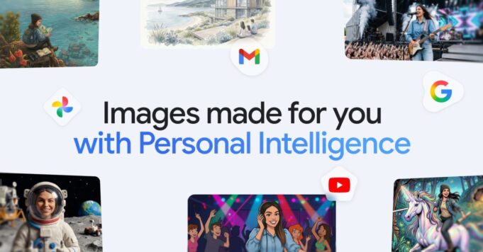 Géminis usando Inteligencia Personal, Fotos para generación de imágenes personalizadas