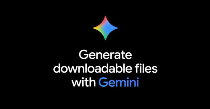 La aplicación Gemini ahora puede generar Google Docs, PDF y otros archivos