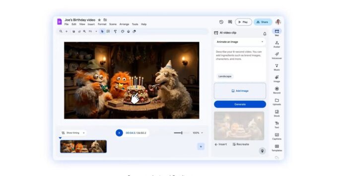 Google Vids agrega avatares de IA que puedes personalizar y dirigir