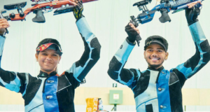 Shambhavi y Divyanshu se llevan el oro con una puntuación WR de 499,9