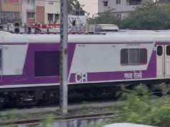 Mumbai recibe el primer tren local de puertas cerradas sin aire acondicionado de la India