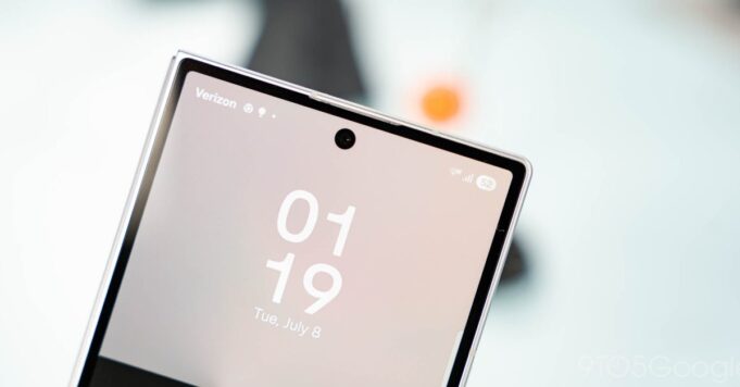 Galaxy Z Fold 8 tiene un recorte de cámara selfie más pequeño, afirmaciones de fugas