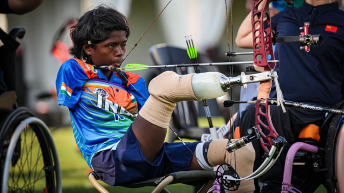 Payal Nag sorprende a Sheetal por el oro mientras India lidera la clasificación en Bangkok Para Archery