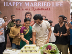 Ranabaali: los recién casados Rashmika y Vijay reciben una cálida bienvenida en el set