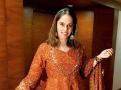 ¡La ex lanzadera Saina Nehwal lo mata en un salwar!