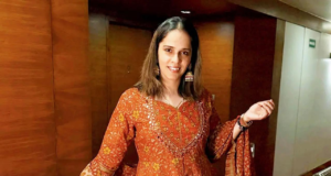 ¡La ex lanzadera Saina Nehwal lo mata en un salwar!
