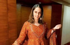 ¡La ex lanzadera Saina Nehwal lo mata en un salwar!