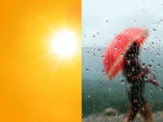 Alerta amarilla en Nanded: ola de calor hoy, tormentas mañana