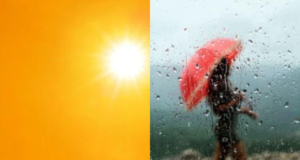 Alerta amarilla en Nanded: ola de calor hoy, tormentas mañana