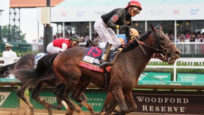 El ganador del Kentucky Derby, Golden Tempo, no correrá en Preakness Stakes